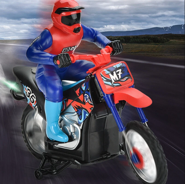 2.4GHz RC Stunt Spray Motorbike